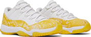 Air Jordan 11 Retro Low Yellow Snakeskin (W) - Supra Sneakers