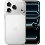 Two smartphones, one white and one black, on a light gray background - Image 1
