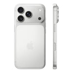 White smartphone showing back and side views on a light gray background - Image 2