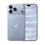 Apple iPhone 18 Pro Max in Glacier, front and back - Image 1