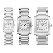 Cartier Tank Française Watch, Medium Model, Quartz Movement, Steel