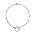 Cartier Love Bracelet, 18k White Gold, 2 Diamonds
