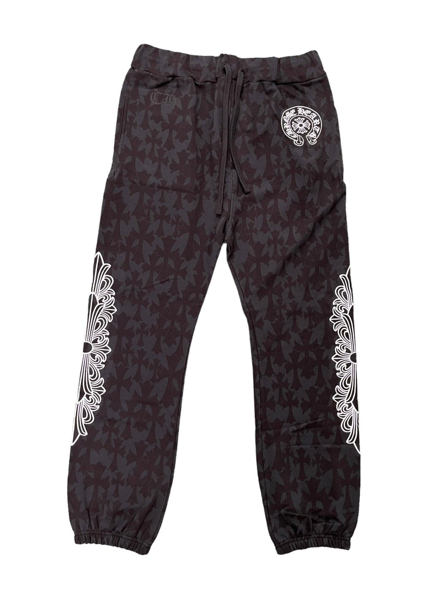 Chrome Hearts Cemetery Cross Sweatpants Black - Supra Sneakers