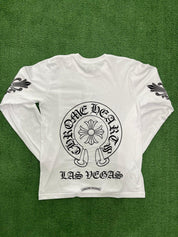 Chrome Hearts Las Vegas L/S T-shirt White - Supra Sneakers