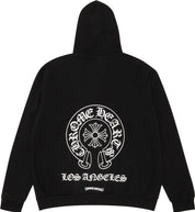 Chrome Hearts Los Angeles Horseshoe Hoodie Black - Supra Sneakers