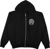 Chrome Hearts Los Angeles Horseshoe Zip-Up Hoodie Black - Supra Sneakers