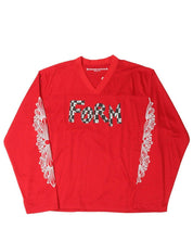 Chrome Hearts Matty Boy "FORM" Mesh L/S Stadium Jersey Red - Supra Sneakers