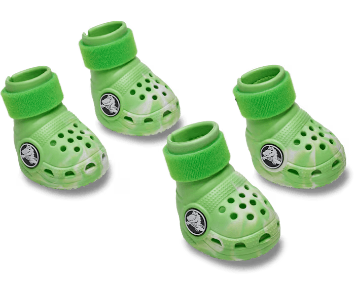 Pet Crocs Dog Boots Green Slime (Croctober)