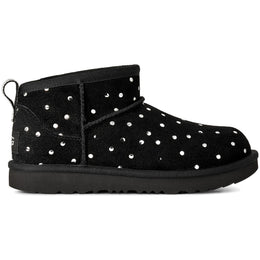 UGG Classic Ultra Mini Shiny Dots Stiefel Black (Große Kinder)