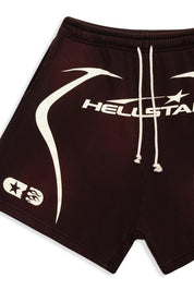 Hellstar Studios Warm Up Shorts Brown - Supra Sneakers