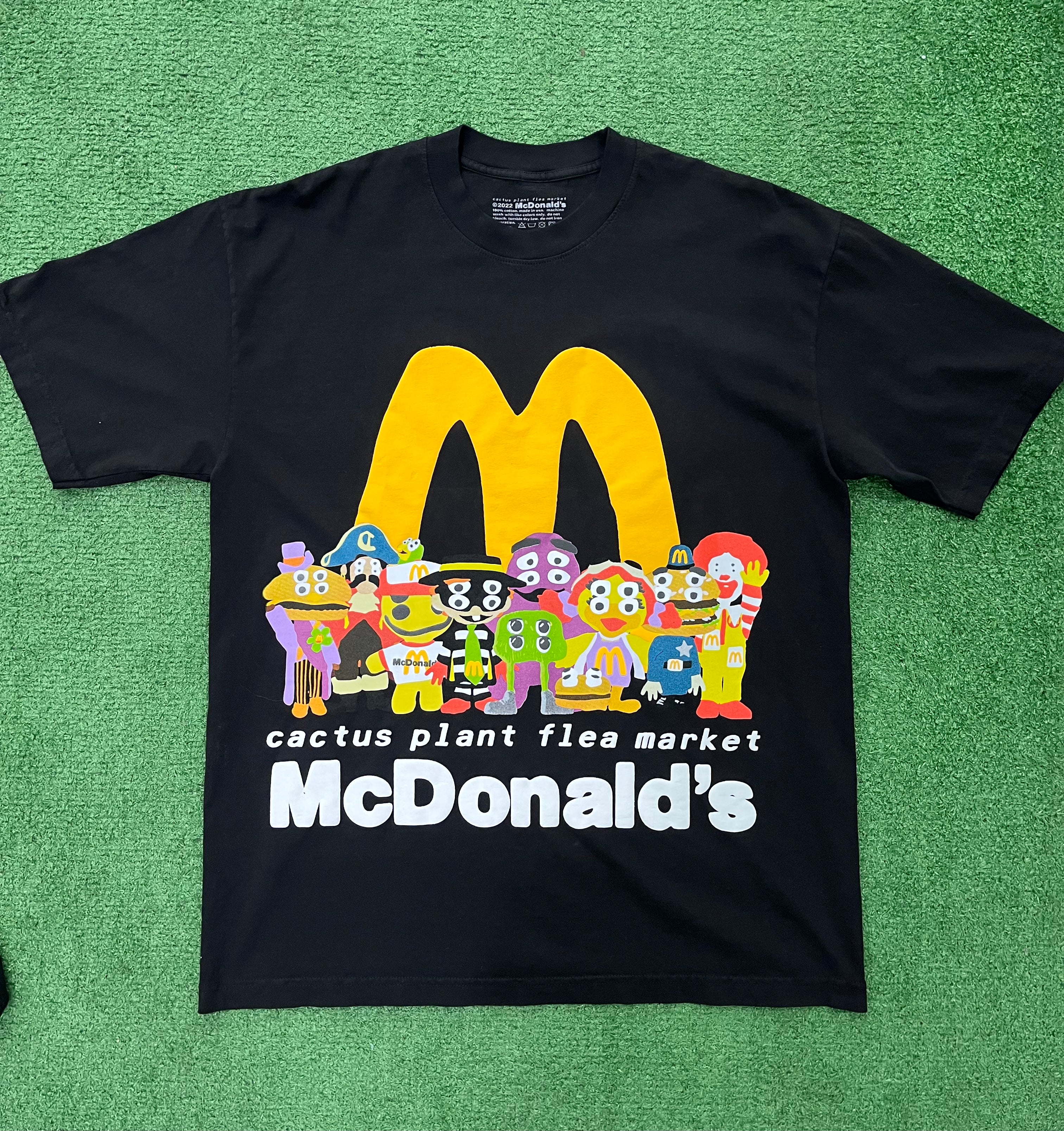 CPFM x McDonald's Cactus Buddy! and Friends Tee Black, T-Shirt - Supra Sneakers