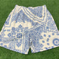 Bravest Studios Porcelain Shorts Cream Blue, Shorts - Supra Sneakers