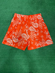 Eric Emanuel EE Basic Short Paisley Orange, Shorts - Supra Sneakers