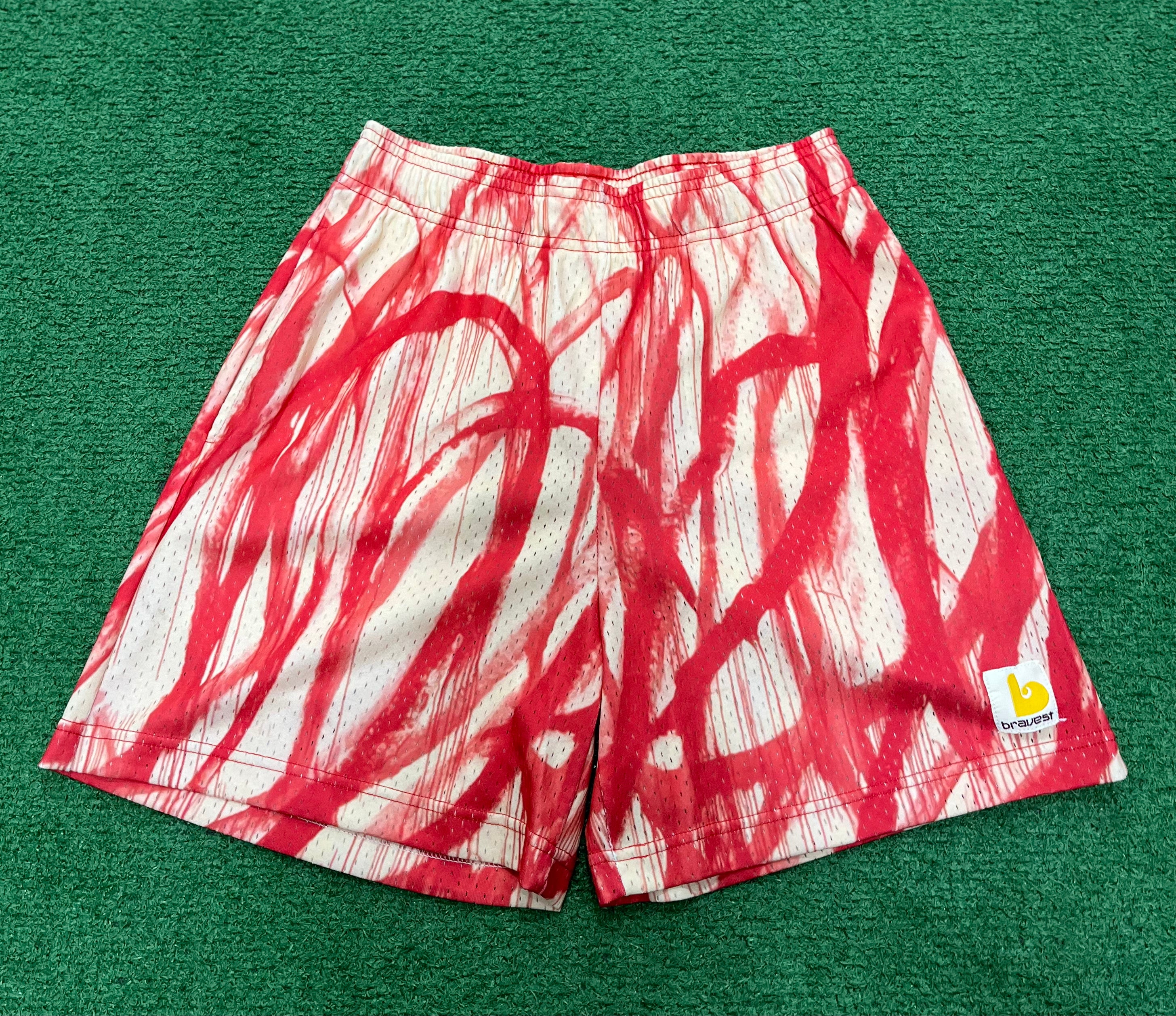 Bravest Studios Lexington Red Shorts, Shorts - Supra Sneakers