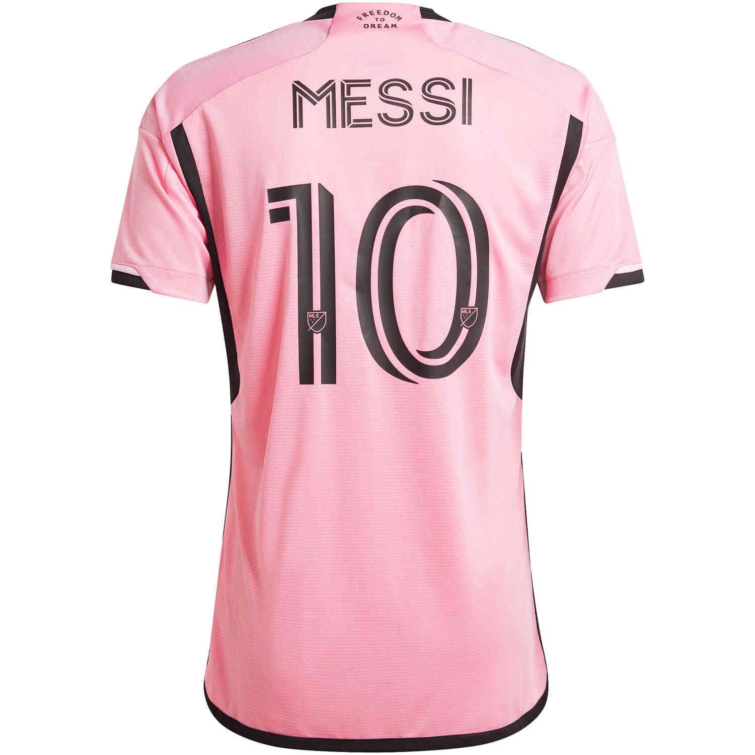 Adidas Inter Miami CF 24/25 Messi Home Authentic Jersey (Pink)