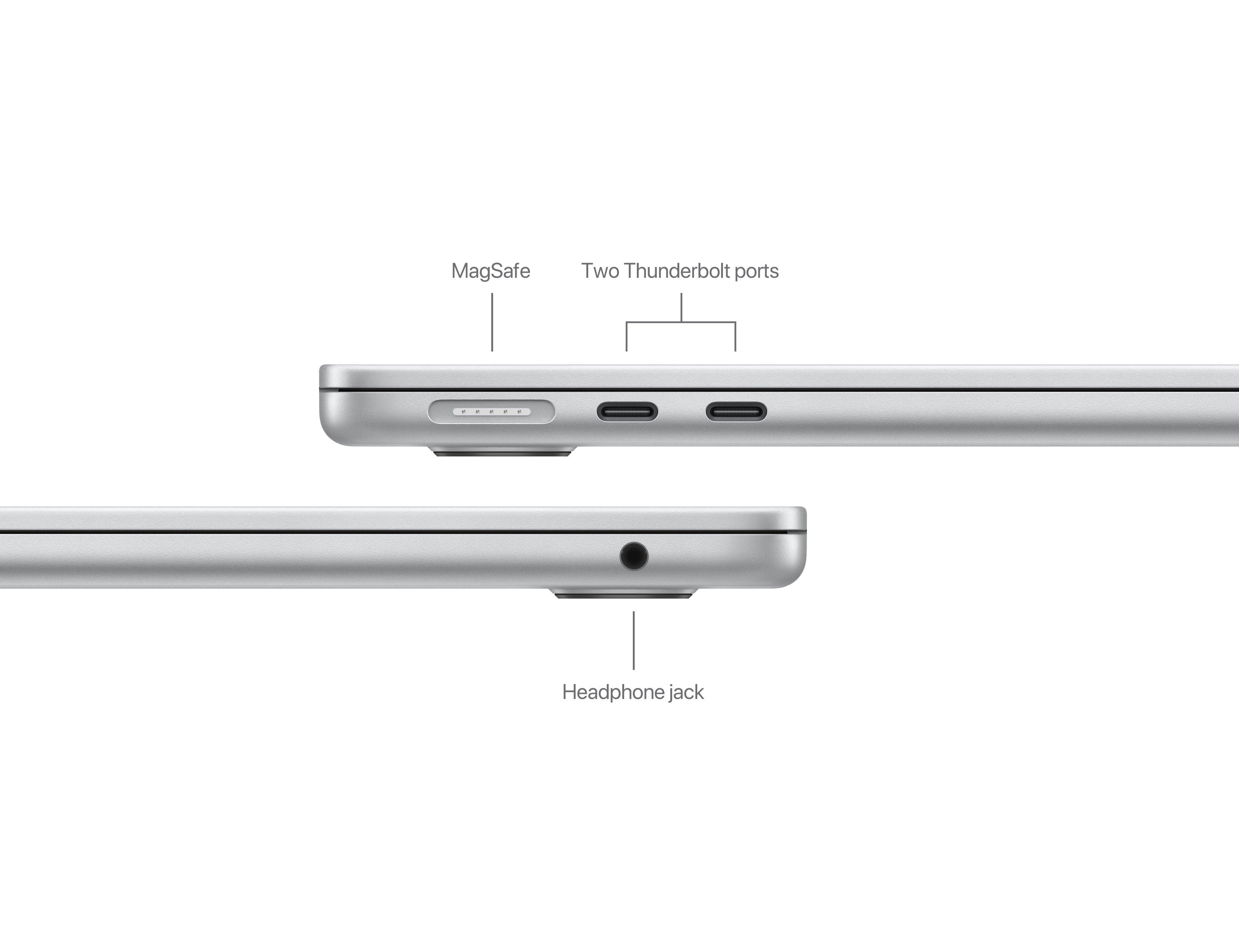 Apple 13‑inch MacBook Air - Silver - M3 chip - 8GB Memory - 256GB SSD