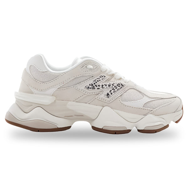 New Balance 9060 Beige Leopard Print