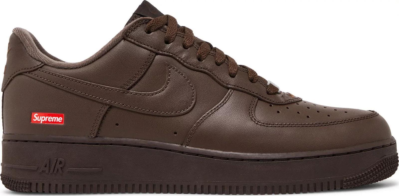 Nike Air Force 1 Low Supreme Baroque Brown - Supra Sneakers