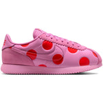 Nike Cortez Polka Dots Light Magenta Bright Crimson Pink (Women's) sneakers — style IR1332-500 — photo 1 of 5 - Image 1