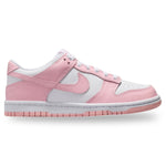 Pink and white sneaker with a visible brand logo on a white background - Image 1
