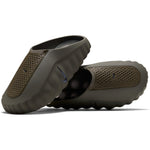 Nike Mind 001 Slide Tarp Green (Women's) — pair, angled alternate - Image 3