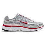 Nike P-6000 Metallic Silver Gym Red - Image 1