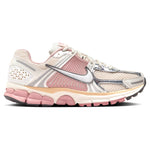 Pink and white running shoe on a white background - Image 1