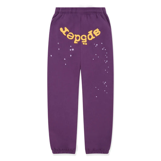 Sp5der Purple Star OG Web V2 Sweatpant "Lakers"