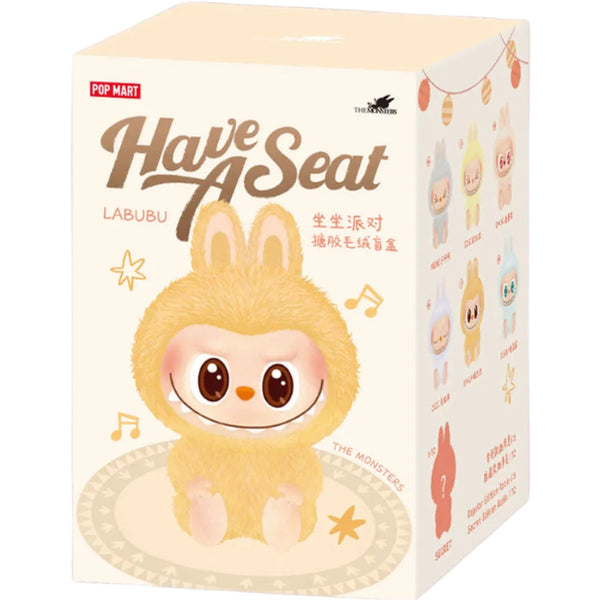 Pop Mart Labubu The Monsters Have a Seat Vinyl Plush Blind Box