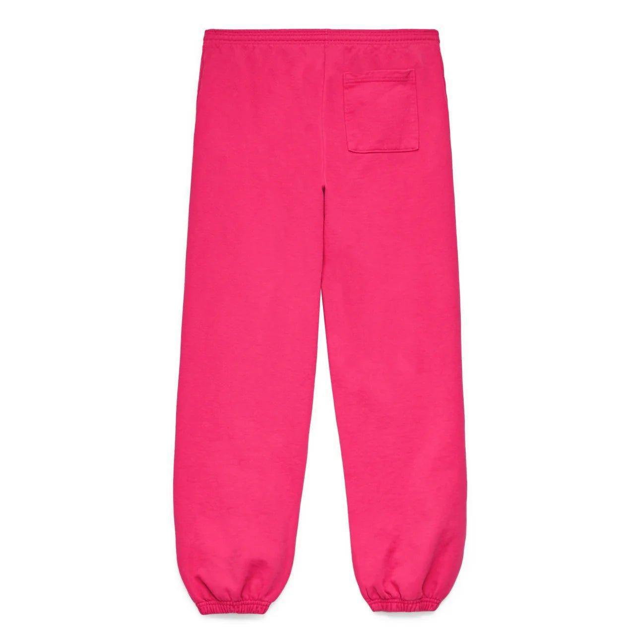 Sp5der Legacy Web Sweatpants Pink & Black - Supra Sneakers