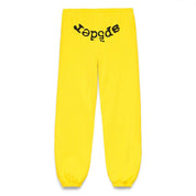 Sp5der Legacy Web Sweatpants Yellow - Supra Sneakers