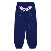 Sp5der OG Web Sweatpants Navy & Pink - Supra Sneakers