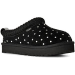 UGG Tazz Shiny Dots Slipper Black (Big Kids) — angled view - Image 2