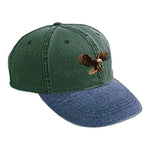Travis Scott Birds in the Trap Bird Washed Denim Hat Green - Supra Sneakers - Image 1