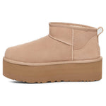 UGG Classic Ultra Mini Platform Boot Sand (Women's) — inner side profile - Image 3