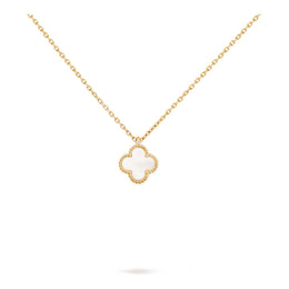 Van Cleef & Arpels Sweet Alhambra pendant 18K yellow gold, Mother-of-pearl