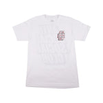 Anti Social Social Club Plaid Red Tee White - Supra Sneakers - Image 1