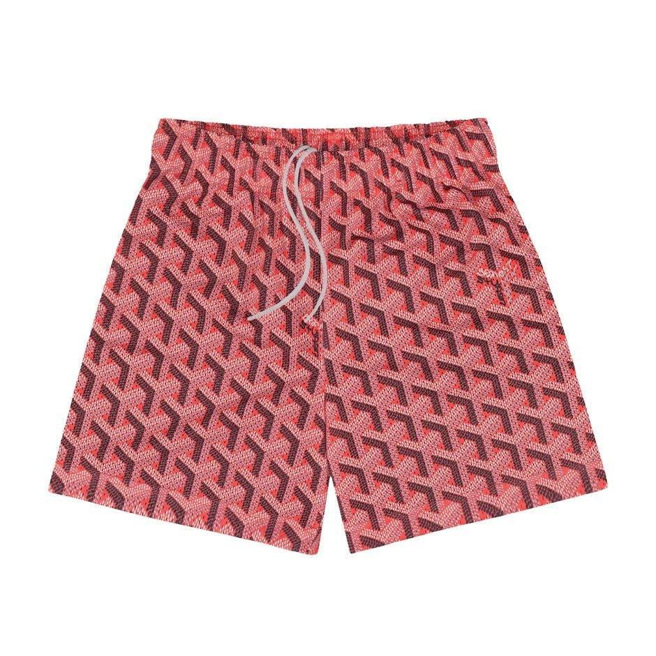 Bravest Studios Red Paris Shorts - Supra Sneakers