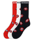 Chrome Hearts 3 Pack Chomper Socks