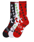 Chrome Hearts 3 Pack Stencil Socks